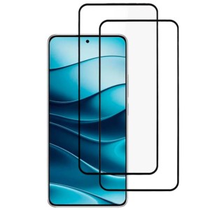 Pack x2 Protecteur d'écran en verre trempé Xiaomi Redmi Note 14 5G / Note 14 4G Full Screen 3D