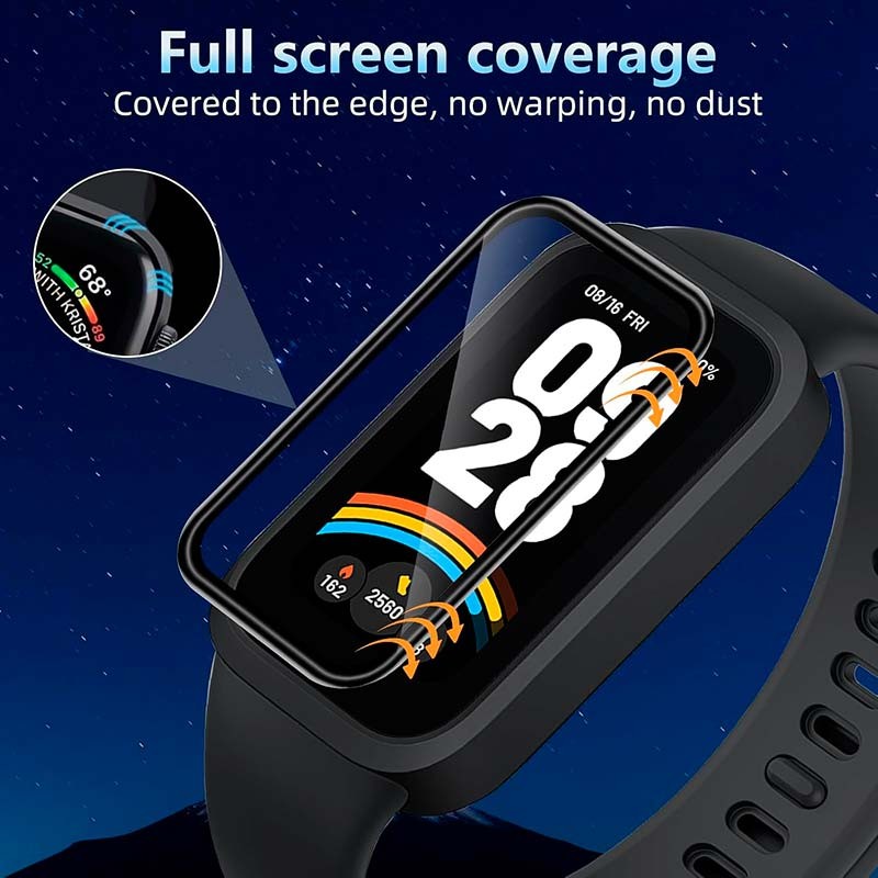 Película de ecrã 3D HD Xiaomi Mi Smart Band 9 Active - Item2