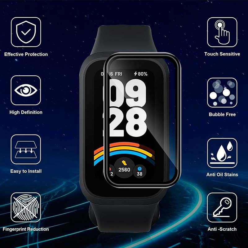 Película de ecrã 3D HD Xiaomi Mi Smart Band 9 Active - Item3