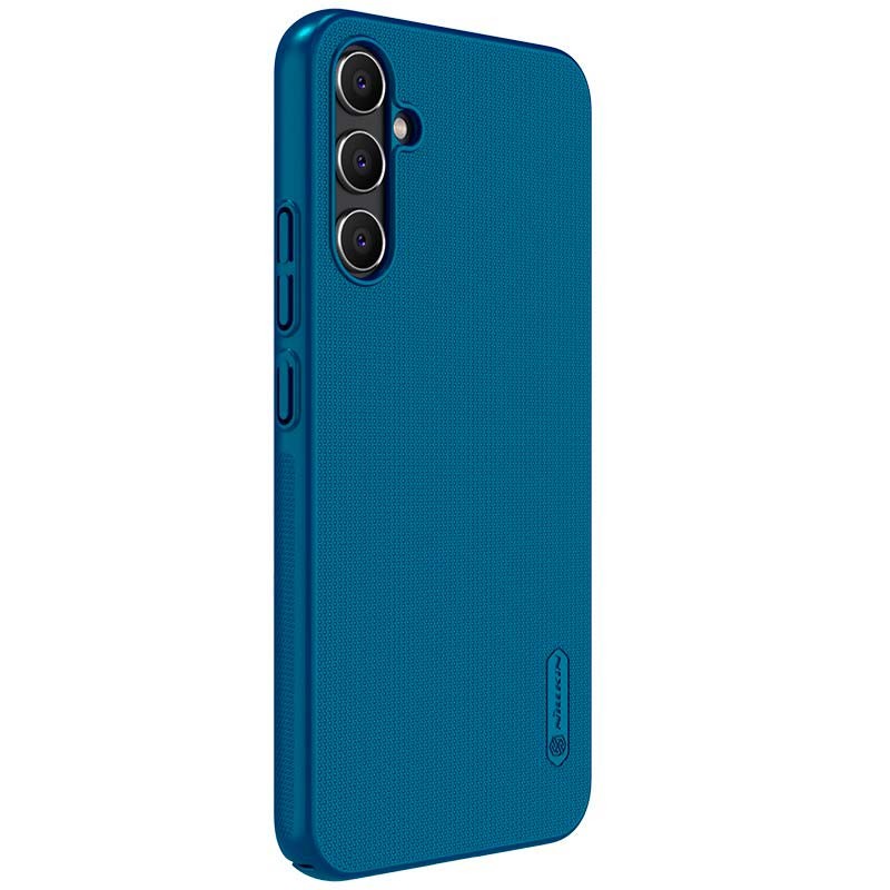 Funda de goma Frosted Pro azul de Nillkin para Samsung Galaxy A34 5G - Ítem1