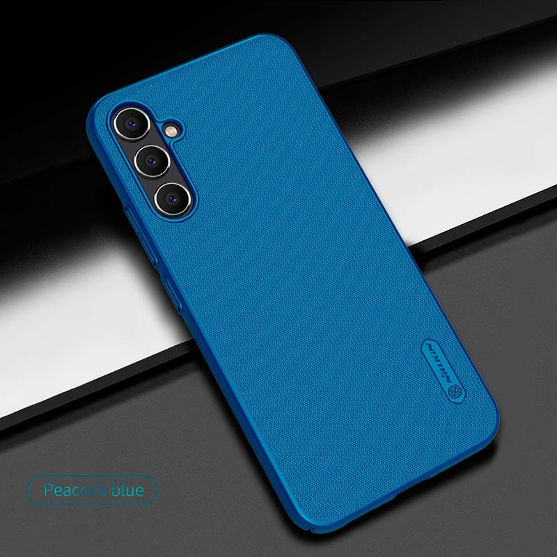 Funda de goma Frosted Pro azul de Nillkin para Samsung Galaxy A34 5G - Ítem6