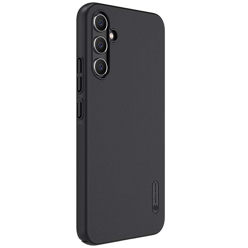 Funda de goma Frosted Pro negra de Nillkin para Samsung Galaxy A34 5G - Ítem1