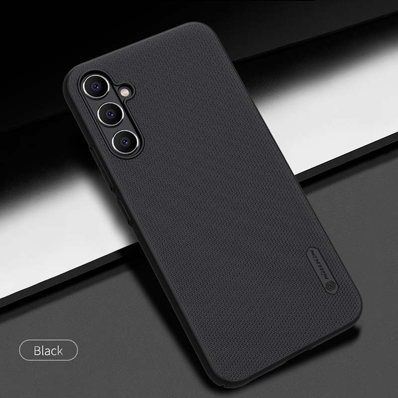 Funda de goma Frosted Pro negra de Nillkin para Samsung Galaxy A34 5G - Ítem6