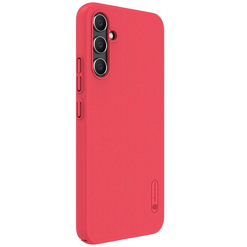 Funda de goma Frosted Pro roja de Nillkin para Samsung Galaxy A34 5G - Ítem1