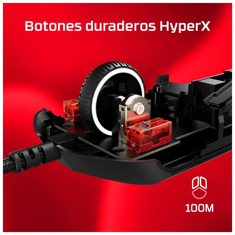 HyperX Pulsefire Haste 2 Negro - Ratón gaming - Ítem11