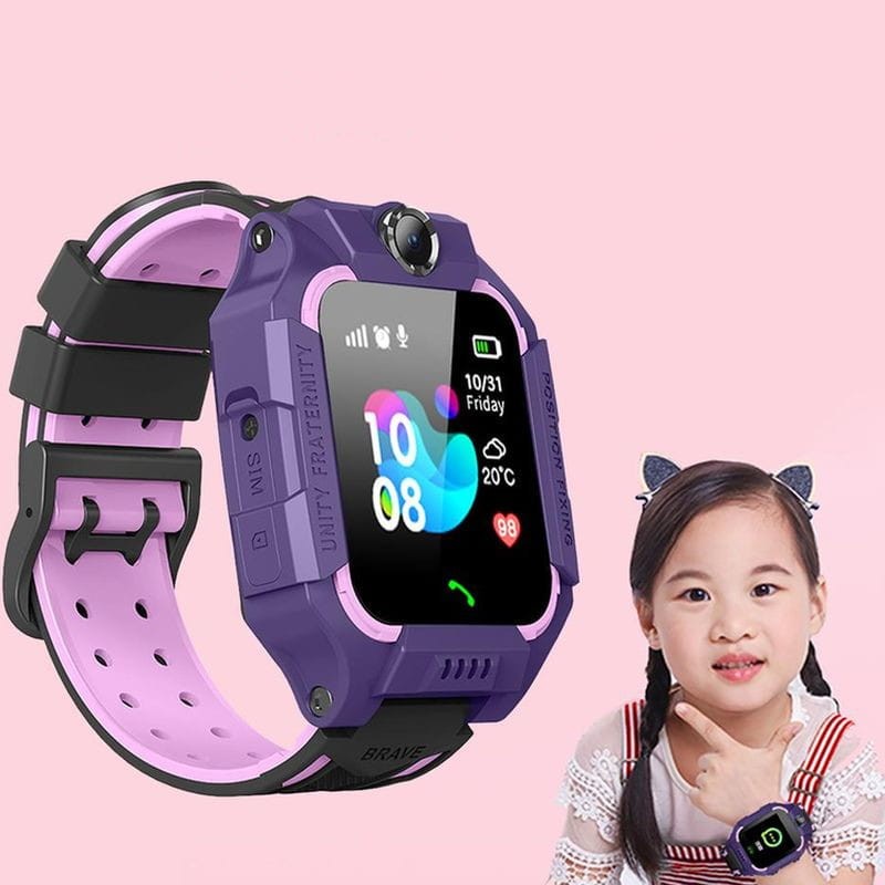 Reloj inteligente Q19 Smartwatch pantalla táctil para niños y niñas Con  localización GPS a través de Chip., Moda de Mujer