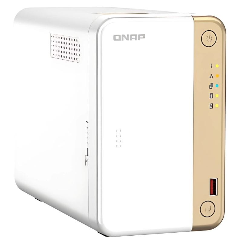 QNAP TS-262 Or, Blanc - Serveur de stockage - Ítem2