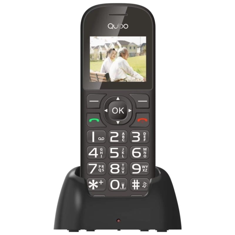 Qubo D-1803 32MB/32MB Rouge - Téléphone portable - Ítem