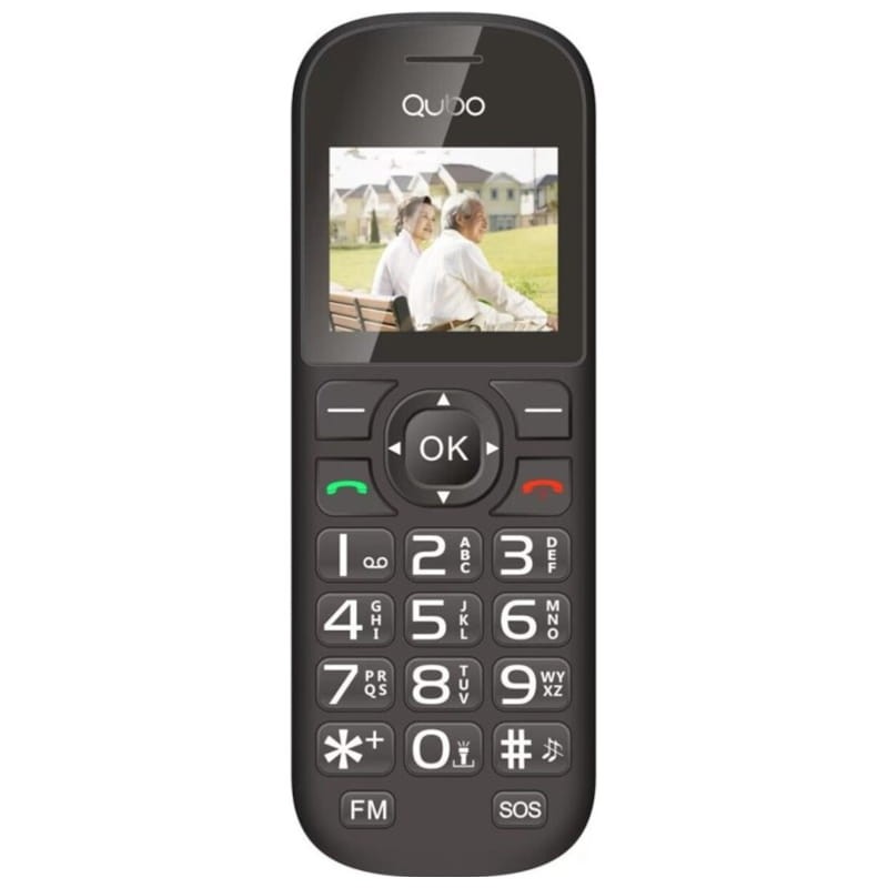 Qubo D-1803 32MB/32MB Rouge - Téléphone portable - Ítem1