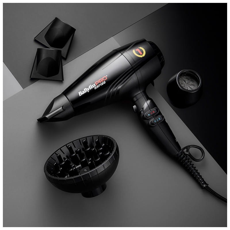 BaByliss RAPIDO DRYER 2200 W Negro - Secador - Ítem1