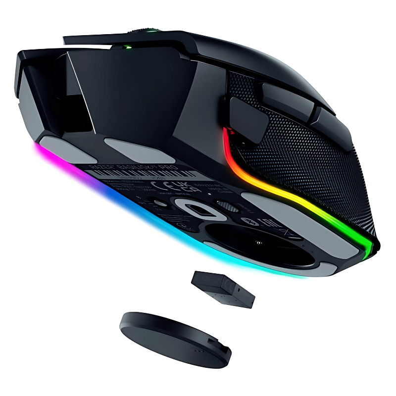 Razer Basilisk V3 Pro USB Bluetooth RGB 30000 DPI Negro - Ratón Gaming - Ítem1