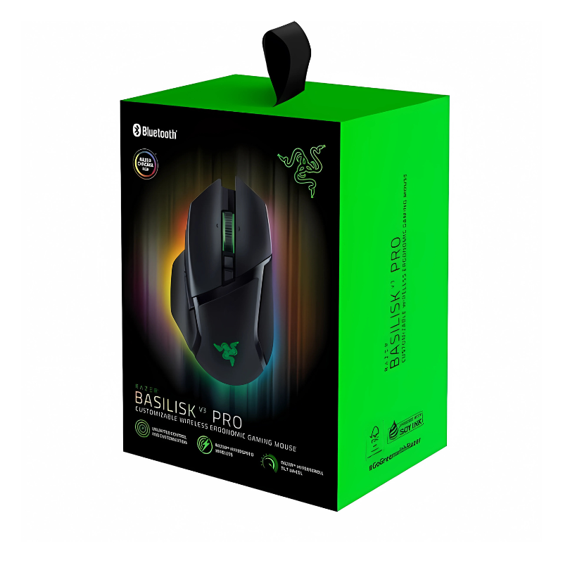 Razer Basilisk V3 Pro USB Bluetooth RGB 30000 DPI Negro - Ratón Gaming - Ítem5