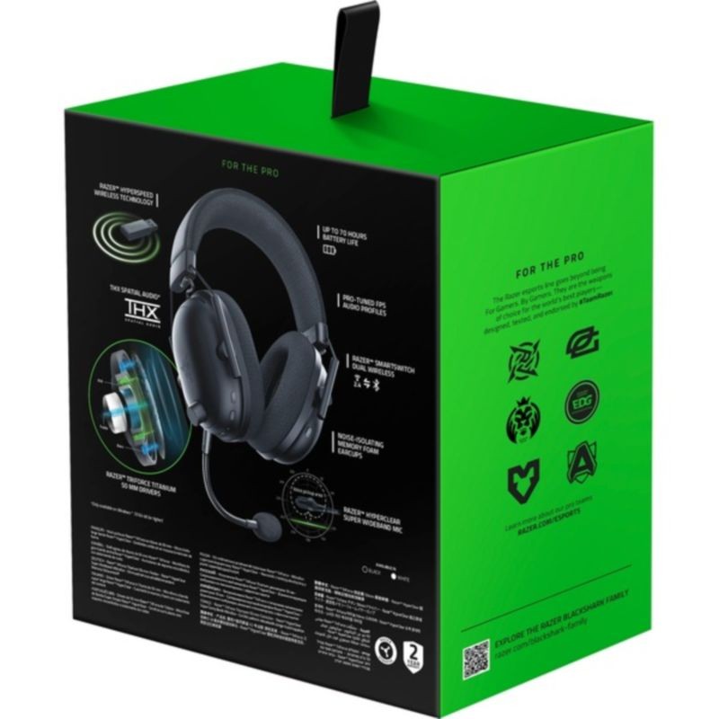 Razer Blackshark V2 Pro Bluetooth Sonido 7.1 Negro - Auriculares inalámbricos - Ítem5