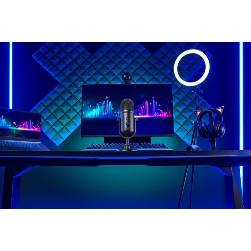 Razer Seiren V2 Pro Preto - Microfone de estúdio - Item5