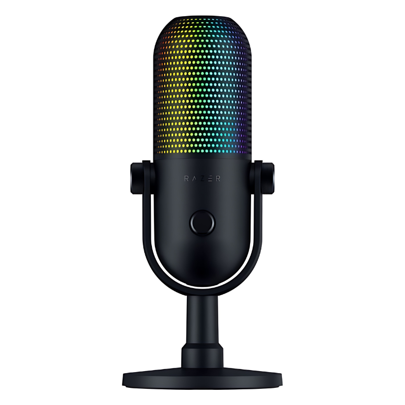 Razer Seiren V3 Chroma Preto - Microfone - Item