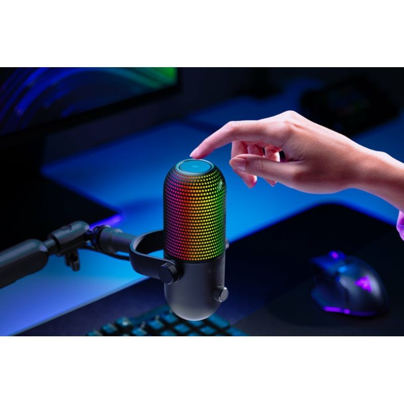 Razer Seiren V3 Chroma Preto - Microfone - Item7