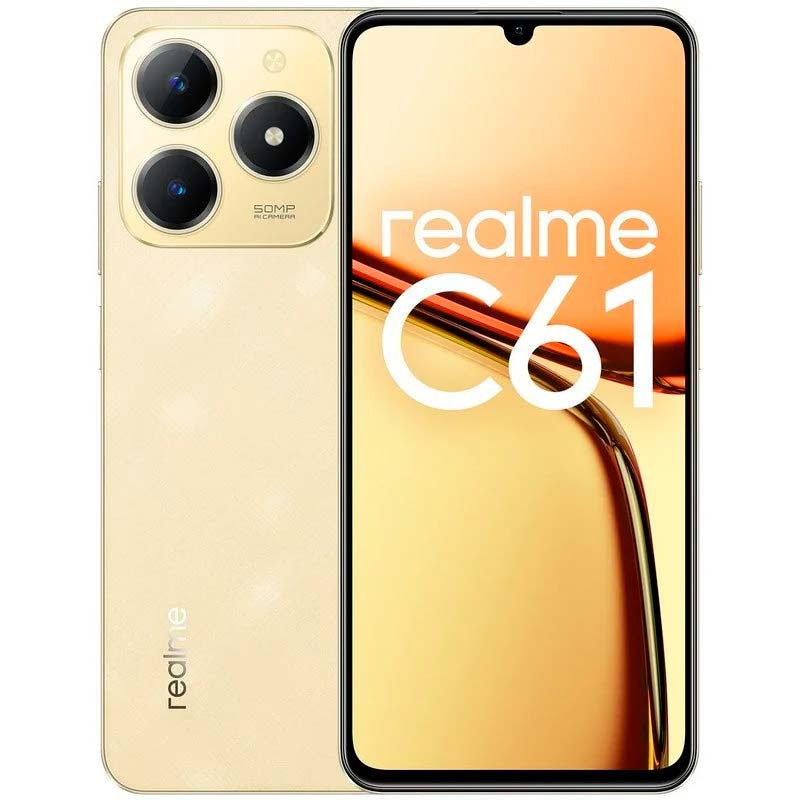 Realme C61 4G 6GB/256GB Dorado - Teléfono móvil - Ítem