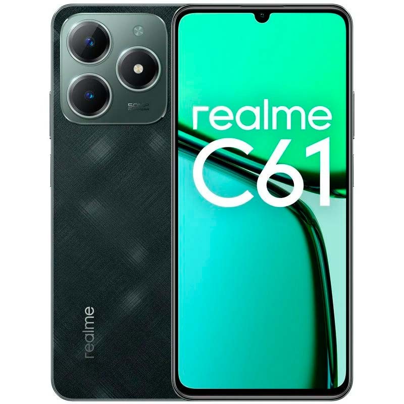 Teléfono móvil Realme C61 4G 6GB/256GB Verde - Ítem