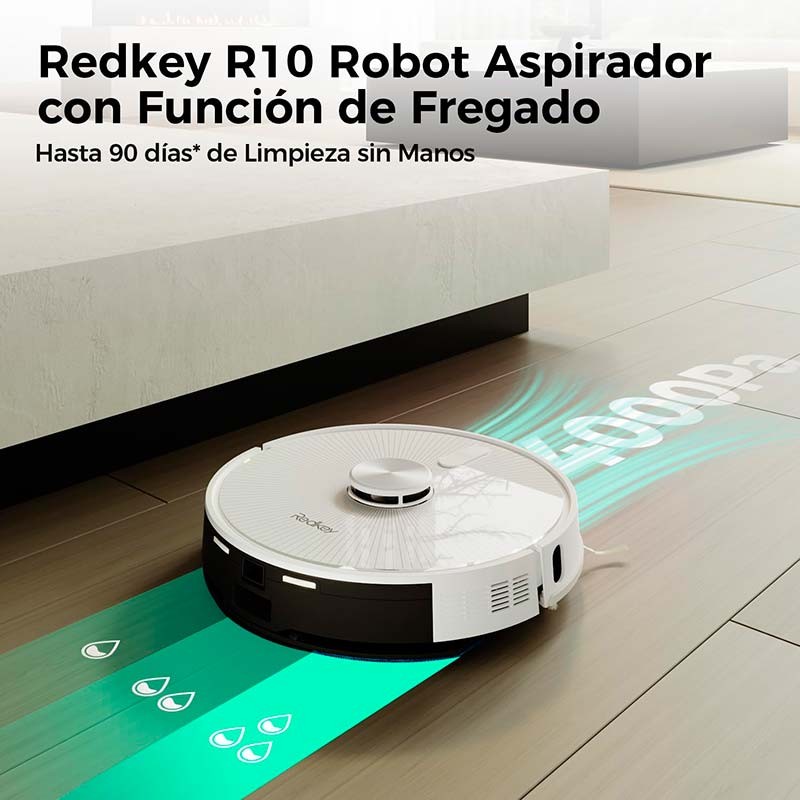 RedKey R10 - Aspiradora Robot 2 en 1 + Base de autovaciado - Ítem5