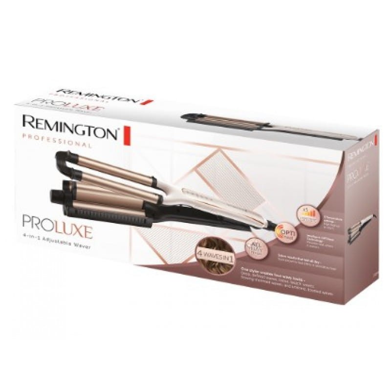 Modelador de cabelo Remington 4 em 1 Pro luxe Rose Gold - Item7