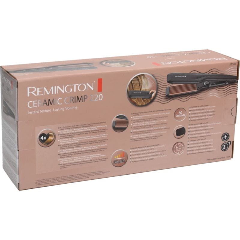 Remington S 3580 Preto/Rosa - Alisador e Modelador de Caracóis - Item3