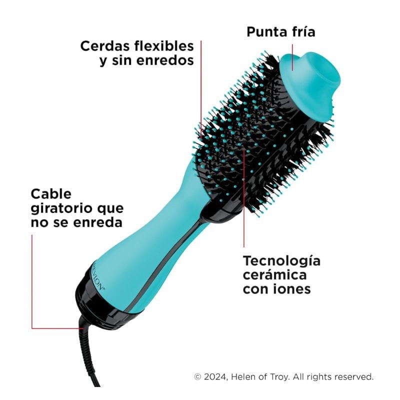 Revlon Hair Dryer and Volumiser One-Step Mint - Escova de Ar Quente - Item1