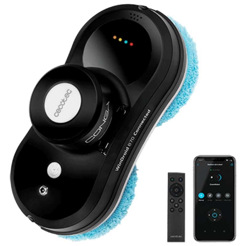 Comprar Robot limpiacristales Cecotec Conga WinDroid 870 Connected -  PowerPlanetOnline