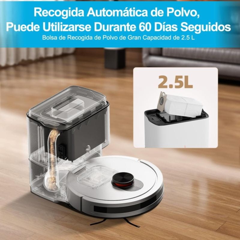 ROIDMI EVE CC Blanco - Robot aspirador - Ítem9