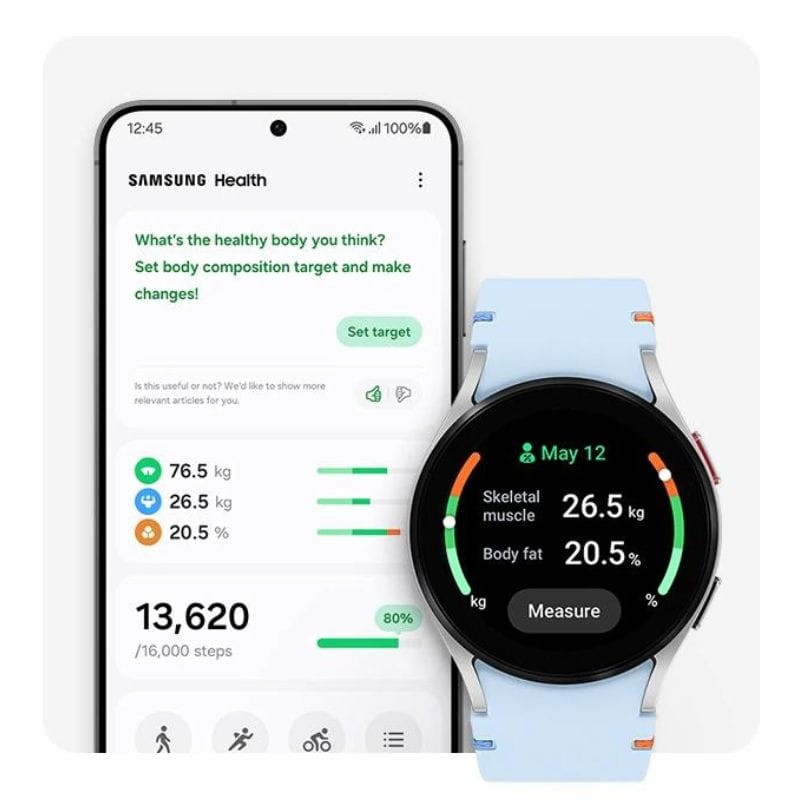 Samsung Galaxy Watch FE 40mm 16GB BT Noir - Montre intelligente - Ítem1