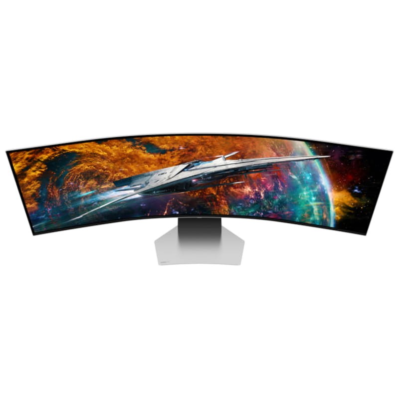 Samsung G95SC 49 Dual QHD OLED UltraWide Curvo 240 Hz G-Sync Plata - Monitor Gaming - Ítem3