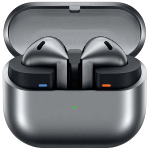 Samsung Galaxy Buds3 R530 Gris (ANC) avec Galaxy AI - Ecouteurs Bluetooth