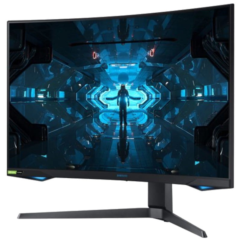 Samsung Odyssey LC32G75TQSP 32 WQHD VA 240Hz Curvo FreeSync Premium Pro G-Sync Preto - Monitor jogos - Item3