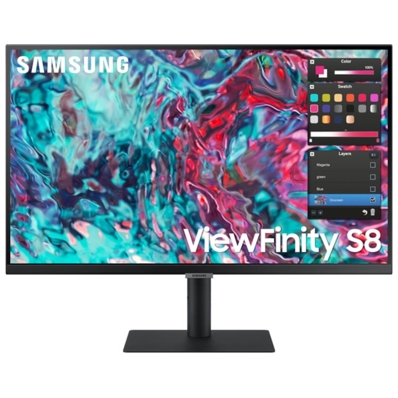 Samsung S80TB 27 4K Ultra HD IPS Preto - Monitor para PC - Item