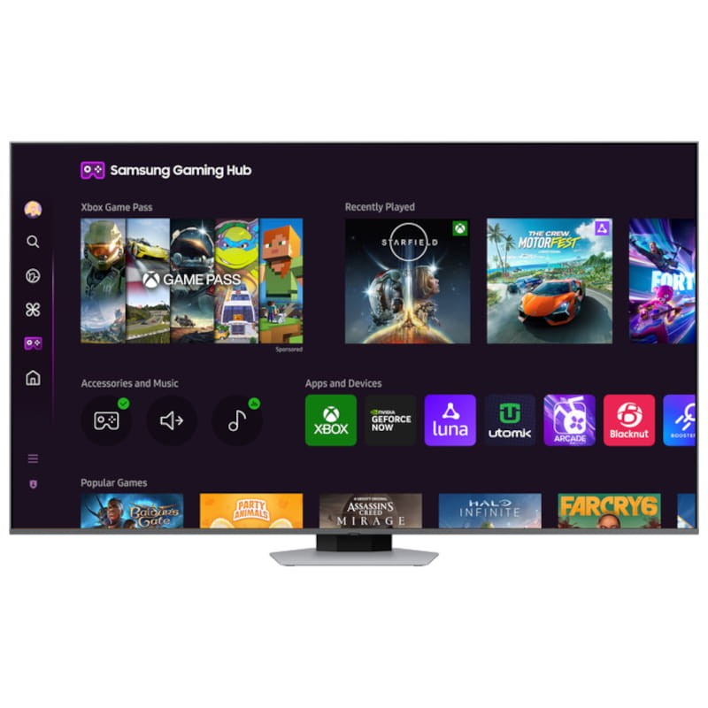 Samsung TQ65Q80DAT 65 4K UHD Smart TV Wifi Argent - Téléviseur - Ítem2