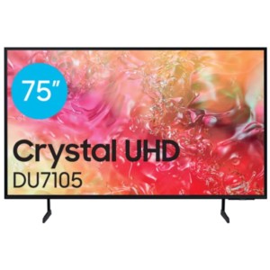 Samsung TU75DU7105K 75 4K Ultra HD Smart TV Noir - Télévision