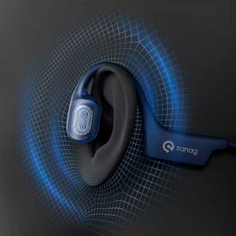 Sanag A30S Pro Negro - Auriculares de Conducción Ósea y Bluetooth - Ítem1