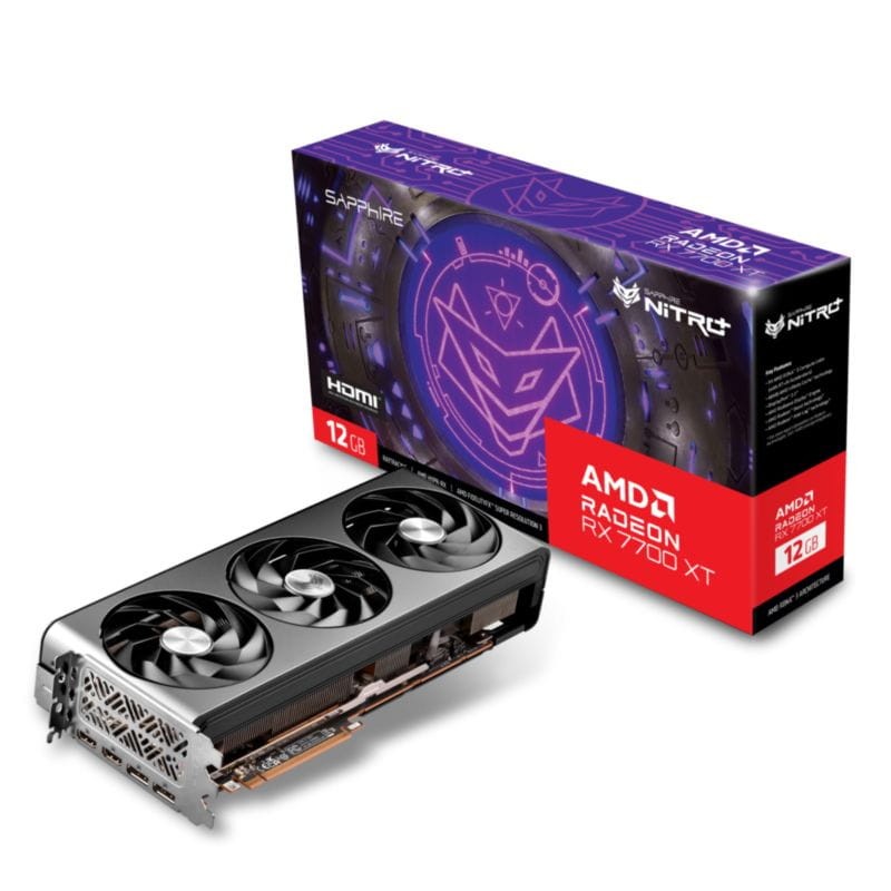 Sapphire NITRO+ Radeon RX 7700 XT AMD 12GB GDDR6 - Carte graphique - Ítem