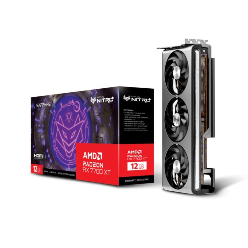 Sapphire NITRO+ Radeon RX 7700 XT AMD 12GB GDDR6 - Carte graphique - Ítem6