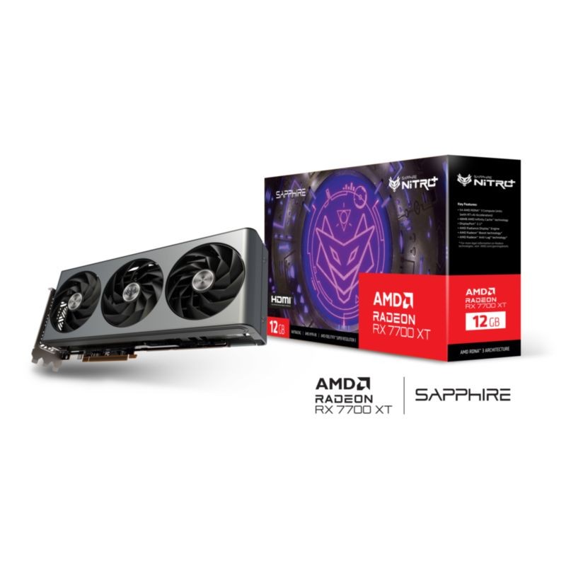 Sapphire NITRO+ Radeon RX 7700 XT AMD 12GB GDDR6 - Carte graphique - Ítem7