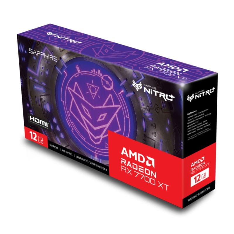 Sapphire NITRO+ Radeon RX 7700 XT AMD 12GB GDDR6 - Carte graphique - Ítem8