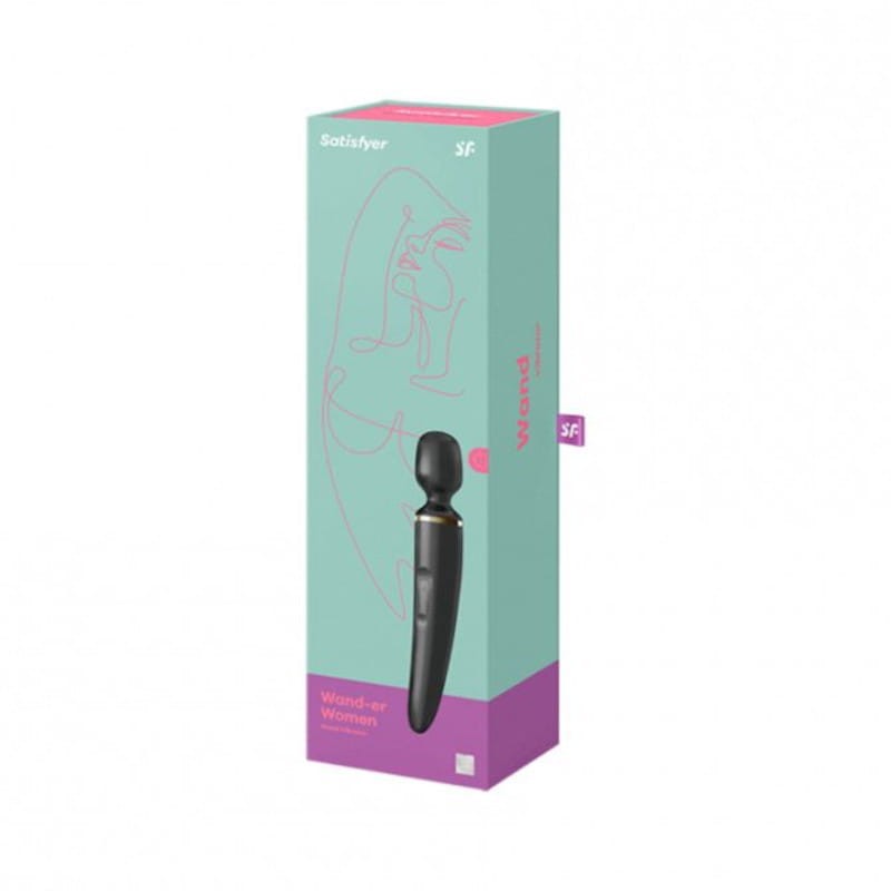 Satisfyer Wand-er Woman Negro - Vibrador de varita - Ítem3