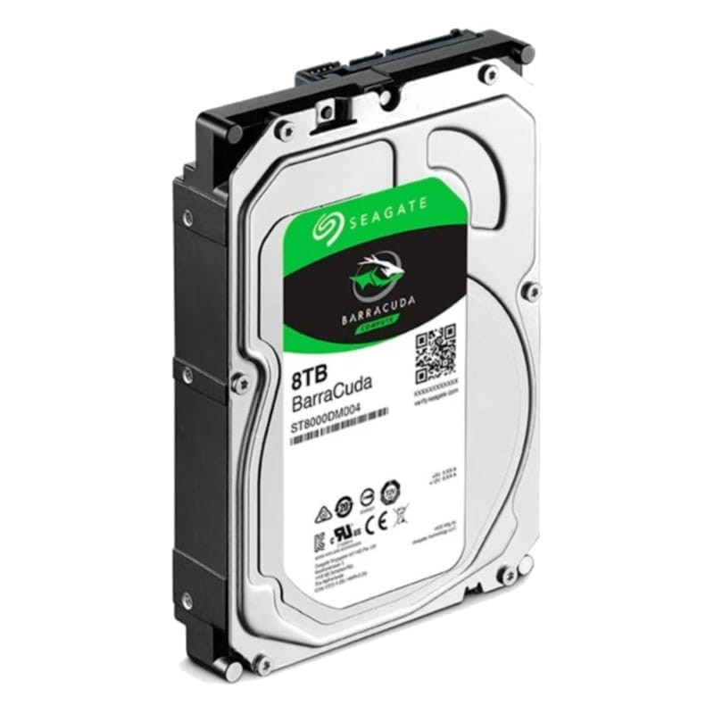 Seagate BarraCuda Compute 8 TB SATA 5400 RPM Verde / Negro - Disco duro - Ítem1