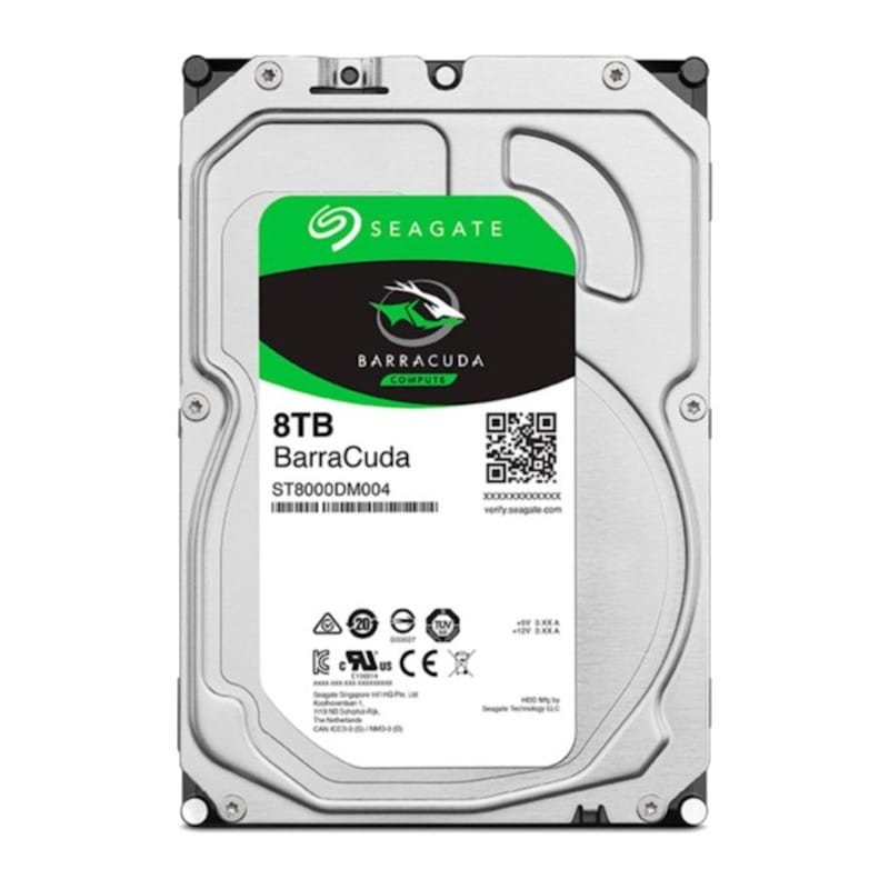 Seagate BarraCuda Compute 8 TB SATA 5400 RPM Verde / Negro - Disco duro - Ítem2