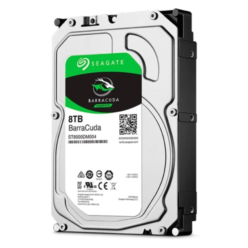 Seagate BarraCuda Compute 8 TB SATA 5400 RPM Verde / Negro - Disco duro - Ítem3