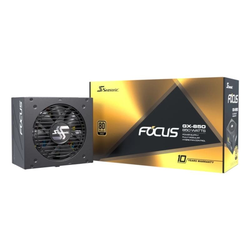 Seasonic Focus GX-850 ATX 3 PCIe 5.1 850W - Fuente Alimentación - Ítem8