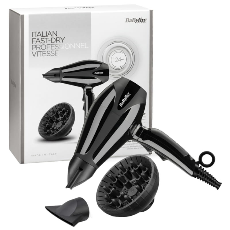 Secador BaByliss Compact Pro 2400 2400W Negro - Ítem6