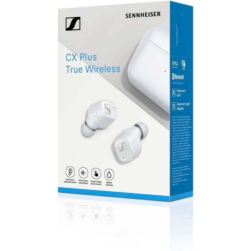 Sennheiser CX Plus TWS ANC Branco - Auriculares Bluetooth - Item5