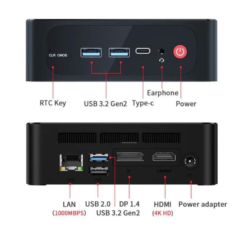 Beelink SER5 5560U 8+500GB- Mini Pc - Ítem1