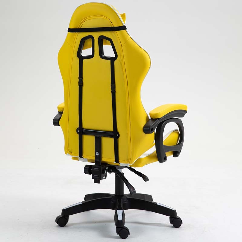 PowerGaming Chaise Blanc+Jaune - Ítem3