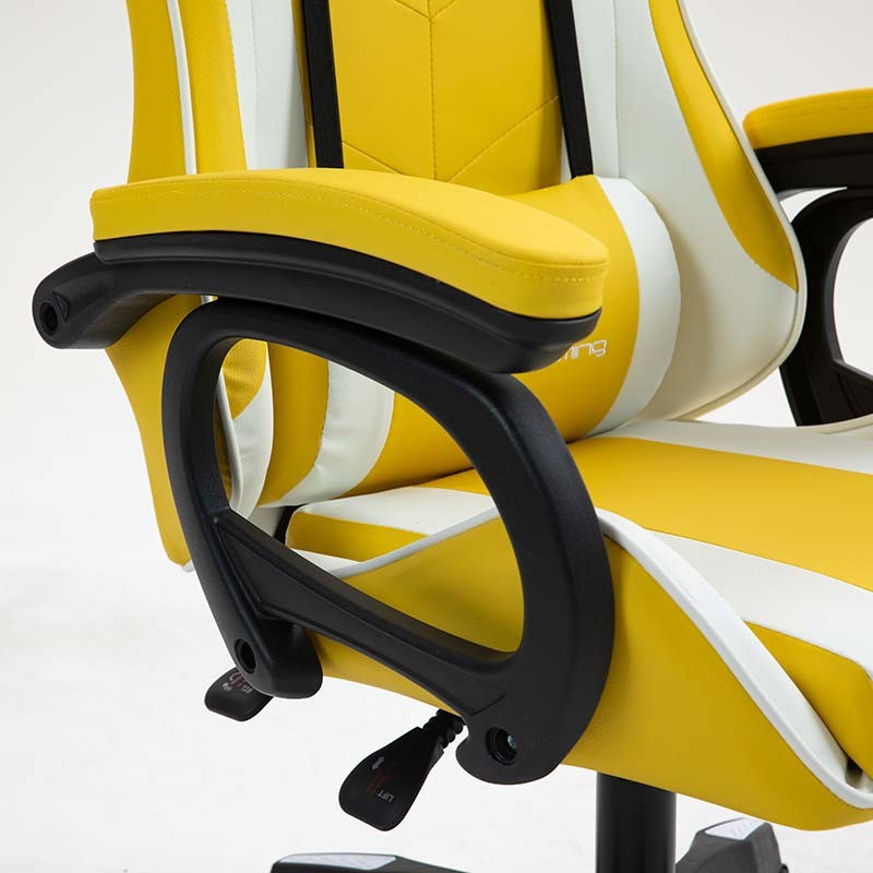 PowerGaming Chaise Blanc+Jaune - Ítem9